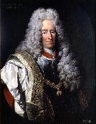 Johann Gottfried Auerbach Portrait of Count Alois Thomas Raimund von Harrach, Viceroy of Naples oil painting on canvas